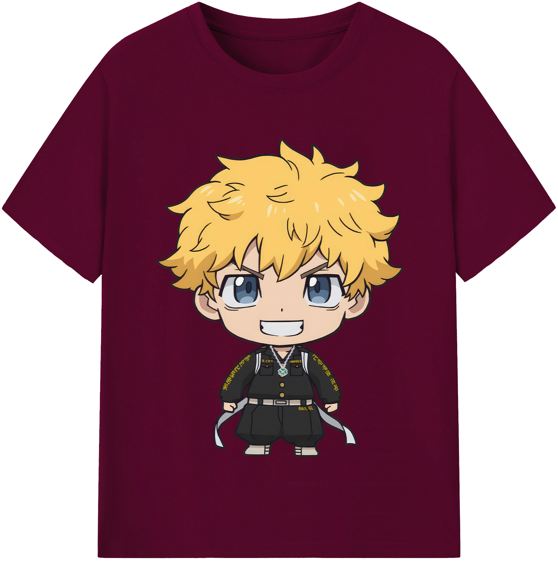 （画像用） 東京リベンジャーズ Tokyo Revengers レディースカジュアルプリントTシャツ（綿100％）